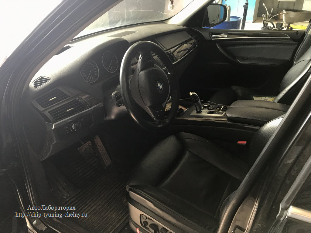 Чип-тюнинг BMW X5 (E70) 3.0L 245HP 2013 г. с отключением сажевого фильтра