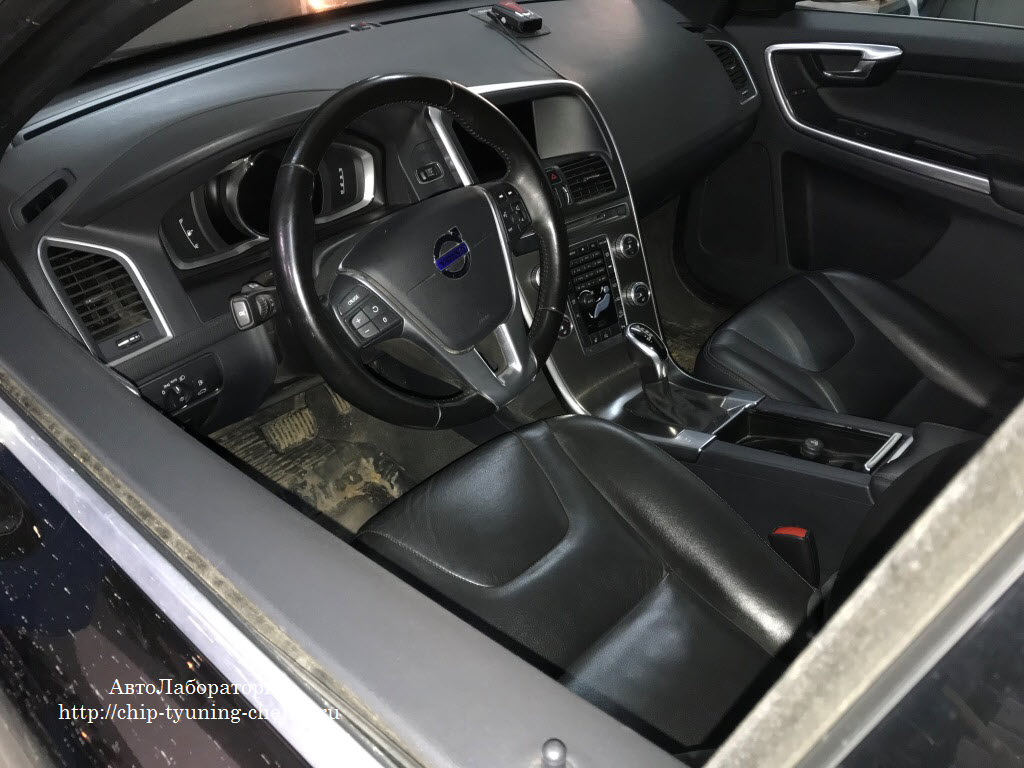 Чип-тюнинг Volvo XC60 190HP 2.4L (2015 г.в.) с отключением катализатора