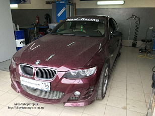 Чип-тюнинг BMW 3 (E92) 2.5L 218HP (2008 г.в.) с отключением катализаторов